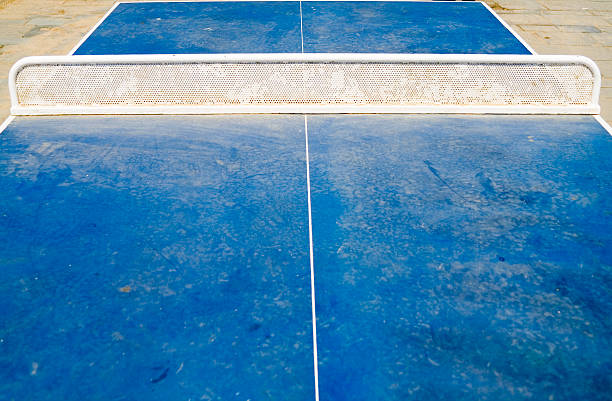 Rénovation court de tennis en béton poreux aix en provence