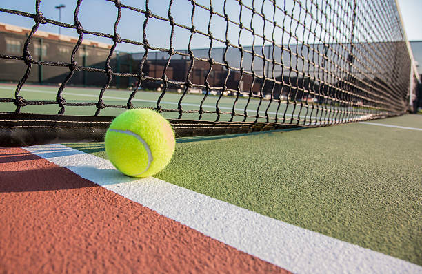 Construction d'un court de tennis