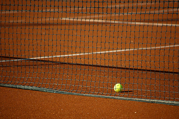 Construction d'un court de tennis