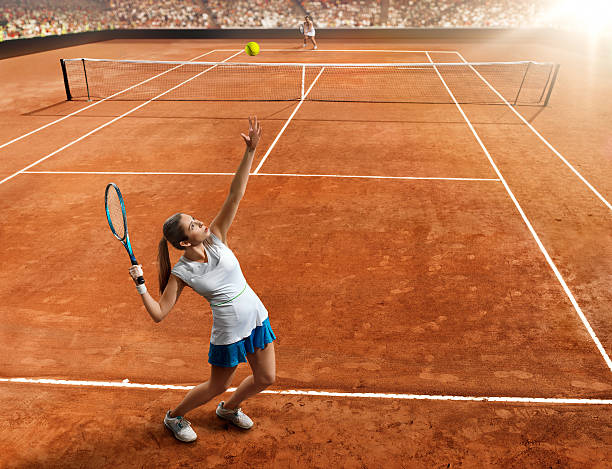 Construction d'un court de tennis