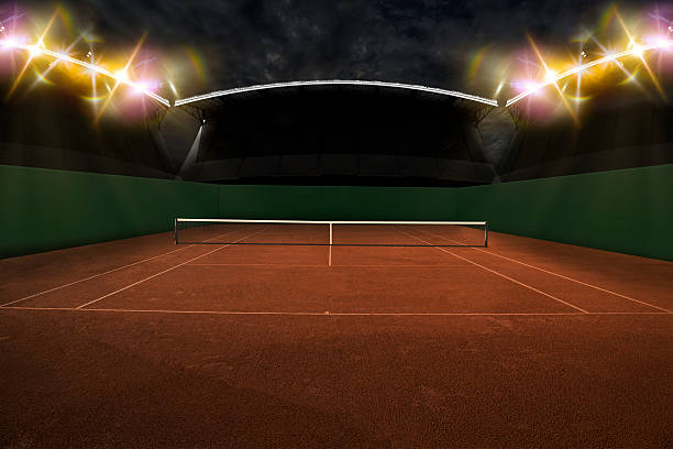 Construction d'un court de tennis à Saint-Tropez