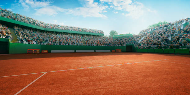 Construction d'un court de tennis à Toulon