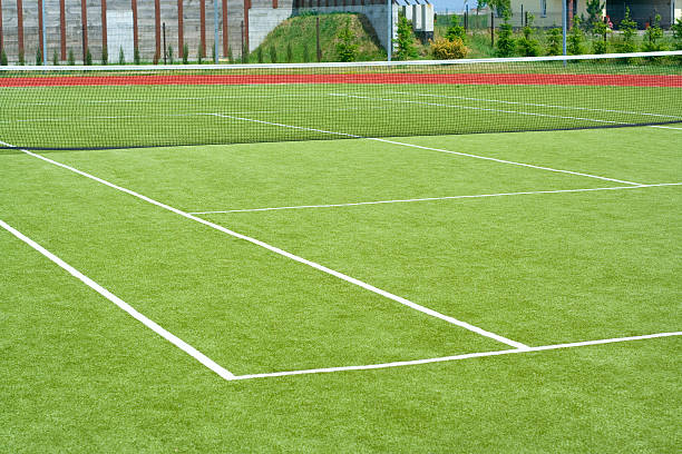 Construction d'un terrain de tennis à Nice