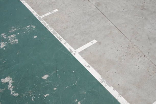 Construction d'un court de tennis en béton poreux à Mougins