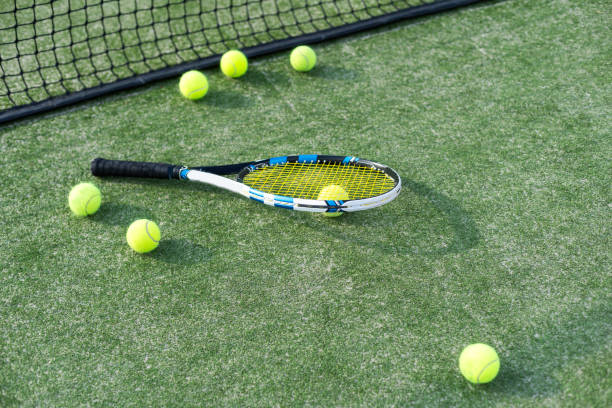 Construction d'un court de tennis à Cannes