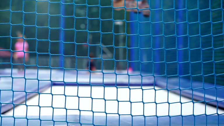 Construction d'un court de tennis à Cannes