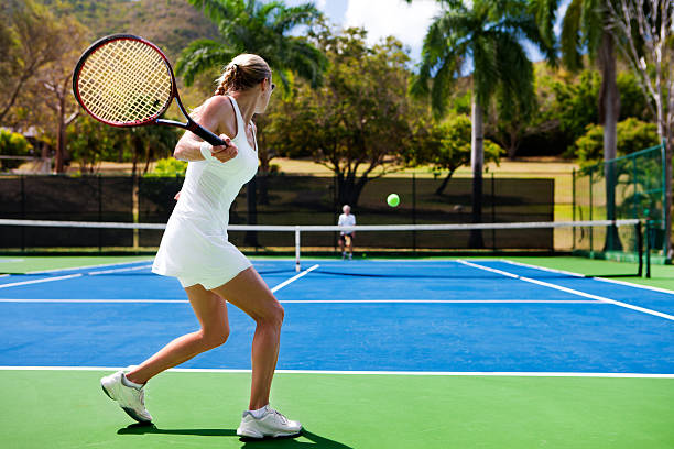 Rénovation d'un court de tennis à Aix-en-Provence