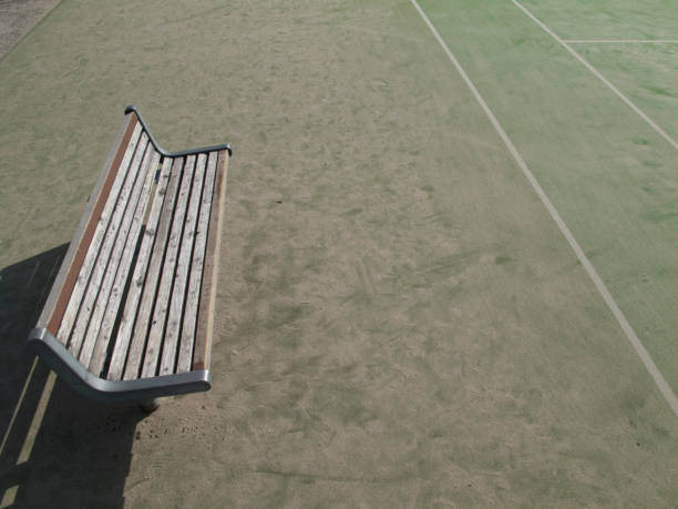Construction d'un court de tennis en béton poreux en Aix-en-Provence
