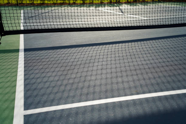 Construction d'un court de tennis en béton poreux à Nice