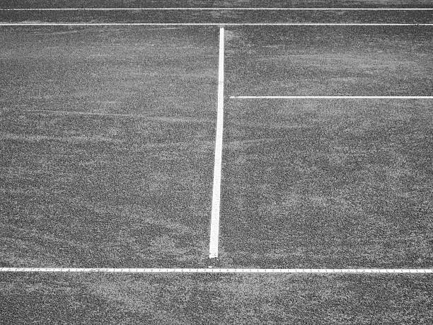 Construction d'un court de tennis en béton poreux à Cannes