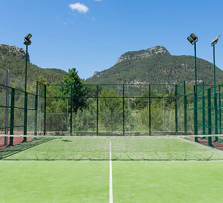 Comment intégrer un court de tennis dans un jardin paysager ?