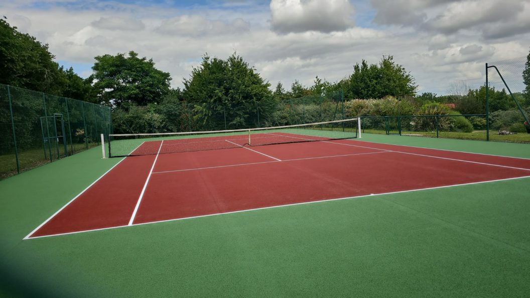 Construction court de tennis Chartres