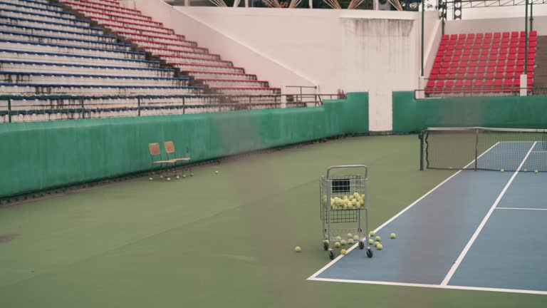 Construction d'un court de tennis à Lyon