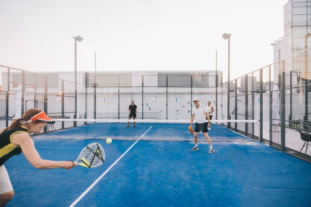 installation terrain de tennis